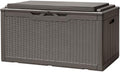 Devoko 100 Gallon Deck Box Waterproof Outdoor Storage Box with Cushion by DEVOKO