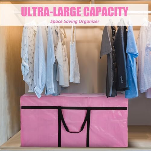 4 Pcs 96 Gallon Extra Large Moving Bags Heavy Duty Storage Bag - Image 6