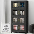 UAMFURI Stackable Storage Bins with Lids, 192QT Extra Large Storage Cabinet by UAMFURIDirect
