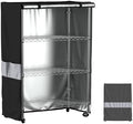 Wire Shelf Cover 60x24x72 Heavy Duty 600D Waterproof Dustproof Zipper Cover by MOLLYAIR