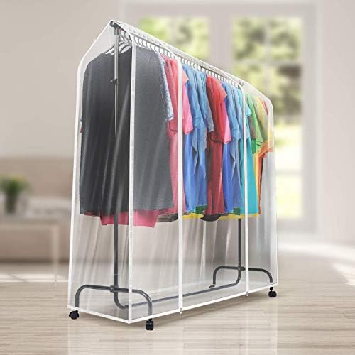Sorbus Garment Rack Cover, Dustproof Clothing Protector (2 Pack) - Image 3