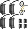 monTEK Swivel Bike Wall Mount for Fat Tire, Up to 4.5" Tire Width, 4 Pack by monTEK