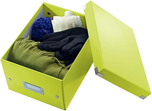 Leitz A5 Storage Box, Click and Store Range 60430001 - Small, Green Storage Box A5 - Image 2