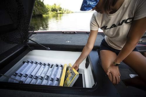 Plano EDGE 3700 Premium Deep Tackle Utility Box, Clear and Yellow, Waterproof and Rust-Resistant Bait and Terminal Tackle Storage Organization Box - Image 2