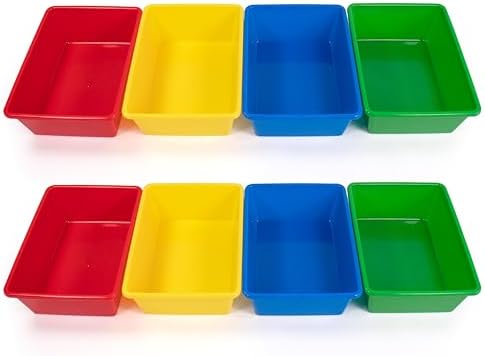 Humble Crew Plastic Storage Bins for Kids, Large Removable Toy Organizer by HumbleCrew