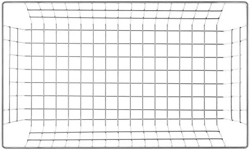 Slideep Farmhouse Wire Organizer Storage Bin Basket with Handles, Food Storage for Kitchen Cabinets, Pantry, Closet, Bedroom, Bathroom, Office 6 Pack - Image 3