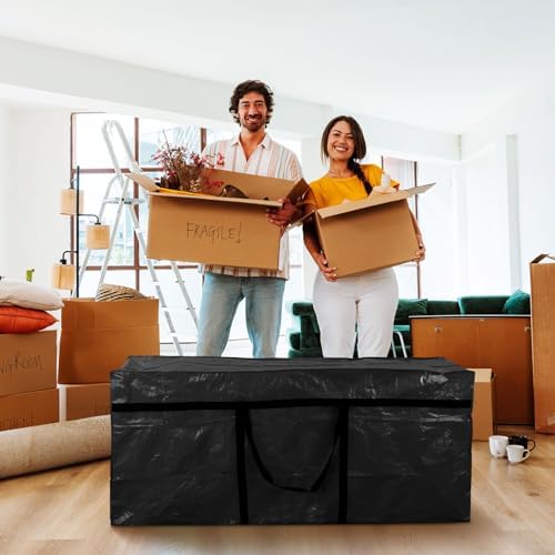 4 Pcs 96 Gallon Extra Large Moving Bags Heavy Duty Storage Bag - Image 6