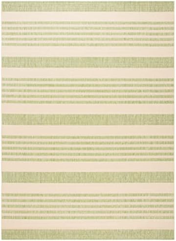 SAFAVIEH Courtyard Outdoor Area Rug 8x11, Beige & Sweet Pea CY6062-218 - Image 3