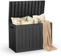 Mars Villa Deck Box, Outdoor Storage Box Waterproof, 45 Gallon, Black by MarsVilla