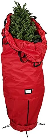 Upright Christmas Tree Storage Bag, Fits Up to 9 Ft Tall Trees by SantasBags
