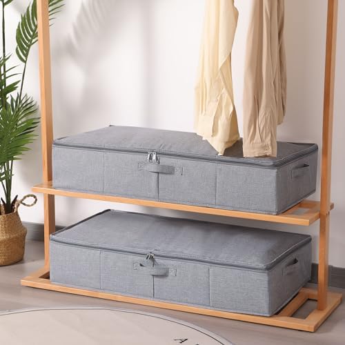 Under Bed Storage Container,Grey,31.5x15.7x5.9 Inch,3 Pack - Image 6