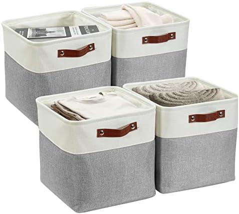 DECOMOMO Cube Storage Bin 13x13, Fabric Storage Bins by DECOMOMO