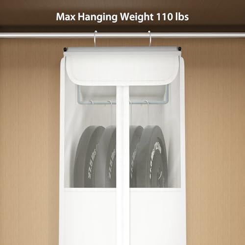 Univivi Cotton Garment Bag, Large Cloth Storage Bag, 40 Inch, 2 PCS - Image 3