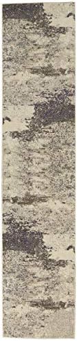 Nourison Home Celestial Ivory Grey 2'2" x 10' Area Rug - Easy Clean, Non Shedding, Bed Room, Living Room, Dining Room, Kitchen (10' Runner) - Image 5
