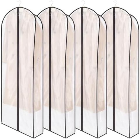 Zilink Leather Jacket Coat Storage Bags Dress Bags for Gowns Long 60 in by Zilink