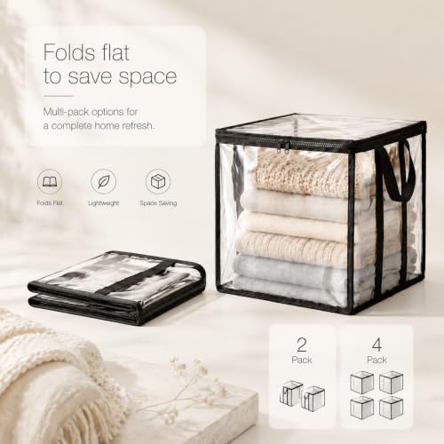 2-Pack Clear Storage Bag 24"L x 18"W x 22"H - Image 7
