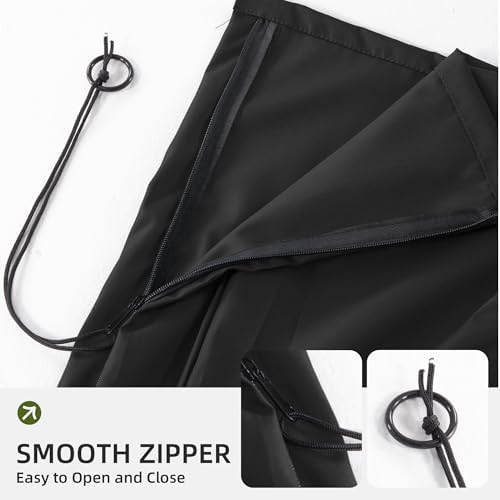 Patio Cantilever Umbrella Outdoor Waterproof Cover with Zippe - Image 7