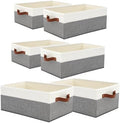 6 Pack Closet Storage Bins, Storage Baskets for Shelves by Unknown