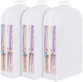 43 Inch Premium Cotton Garment Bag for Hanging Clothes and Storage by Kntiwiwo