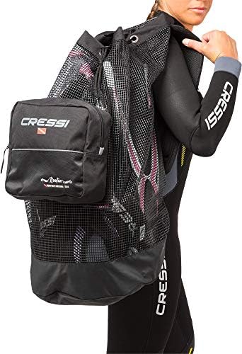Cressi Heavy Duty Mesh Backpack 90 liters Capacity for Scuba Diving, Water Sport Gear | Roatan: designed in Italy - Image 6