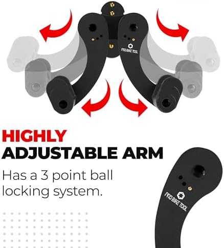 PRO BIKE TOOL Bike Rack for Garage Wall Mount - Horizontal Bike Storage - Image 6