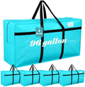 4 Pcs 96 Gallon Extra Large Moving Bags Heavy Duty Storage Bag by Clysee
