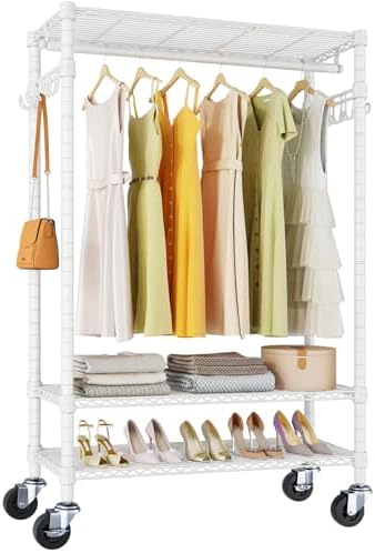 VIPEK R3 Rolling Clothing Rack Portable Garment Rack for Hanging Clothes by VIPEK