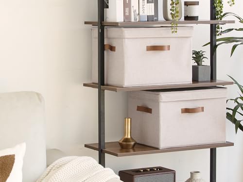 StorageWorks Fabric Storage Bins with Lids, Closet Storage Bins - Image 6