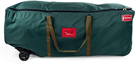 TreeKeeper [Denier Storage Bag] - Big Wheeled 9 Foot Christmas Tree Storage Bag with Compression Straps | Tree Keeper Bag by TreeKeeperBags