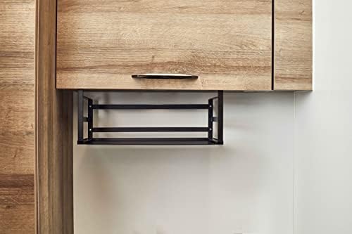 Nxconsu Under Shelf Basket 2 Pack, Cabinet Storage Organizer, 16.1" Black - Image 6