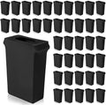 Windyun 40 Pcs 23 Gallon Spandex Trash Can Cover for Events,Black by Windyun