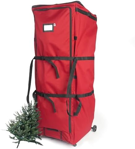 Santa's Bags Rolling 12 Ft Christmas Tree Storage Bag with Wheels by SantasBags