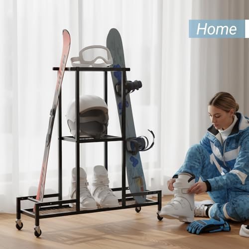 Standing Ski Storage Rack - Image 6