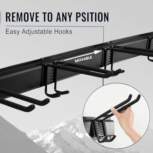 Aking Ace Wall Mount Tool Storage Rack, Adjustable Garden Tool Organzier - Image 6