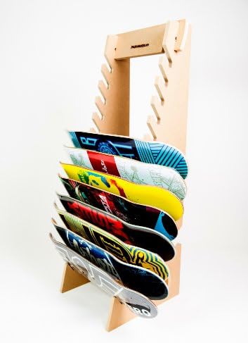 Skateboard Longboard Snowboard Floor Display Rack (The Deckhand) - Image 3