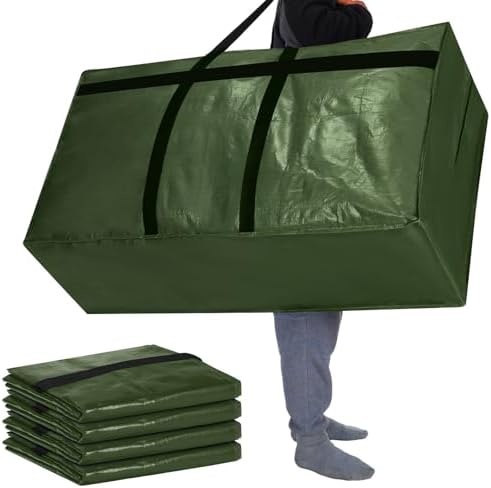 Windyun 4 Pack 57 Gallon Extra Large Moving Bags XXL Heavy Duty Storage Bag by Windyun