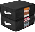 Cedar Clothes Storage Bag Organizer, Protects From Moths, Set of 2, Black by HOLDN%E2%80%99STORAGE