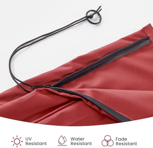 Deconk Patio Cantilever Umbrella Cover Outdoor Offset umbrellas Covers - Image 5
