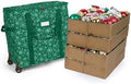 Covermates Rolling Adjustable Ornament Storage Bag, 19.25"W x 13"D x 18.5"H by Covermates