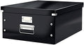 Leitz A5 Storage Box, Click and Store Range 60430001 - Small, Black Storage Box A3' by Leitz