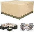 BPS Patio Furniture Cover for Outdoor Table and Chairs, 600D Waterproof and Anti-UV Patio Sectional Set Cover for Outside General Purpose Furniture, 92''L x 92''W x 32''H by AocieLLC