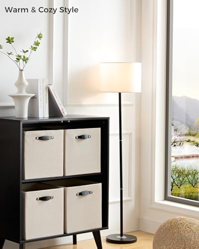 Cube Storage Bins | 10.5"x10.5"x11", Beige, 6 Pack - Image 6