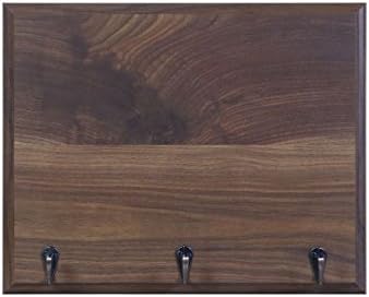 Rooms Organized Personalized Family Wall Mounted Coat, Hat, Pet and Key Rack New Home Housewarming Gift Ideas with 3 Metal Hooks 15" w x 12" h 4.25" deep (Family Where Life) - Image 3