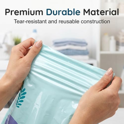 6 Pack Multi-Size Pump-Free Vacuum Storage Bags, Large Cube Vacuum Seal Bags, Space Saver Bags for Clothes, Comforters, Blankets - Image 4