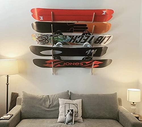 Pro Board Racks THE LIFTY Snowboard Wall Rack (Holds 5) - Image 6