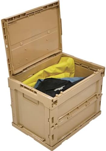 TRUSCO TR-SC20-LS Alpha Folding Container with Lid, 6.3 gal (20 L), LS Color, Storage Box - Image 7