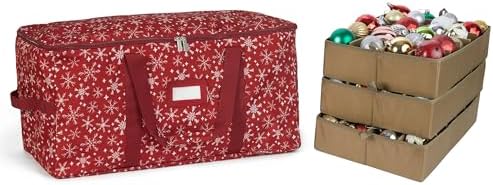 Covermates Adjustable Ornament Storage Bag, 25.5" W x 13" D x 12.5" H by Covermates