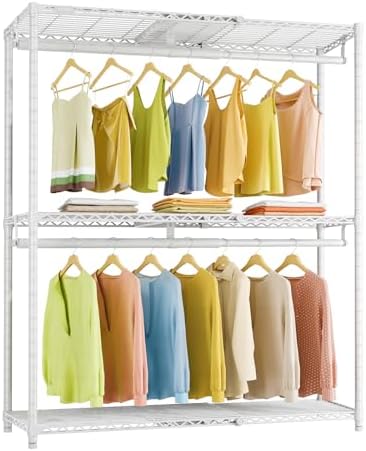 VIPEK X1 Plus Expandable Heavy Duty Clothes Rack, Clothes Organizer White by VIPEK
