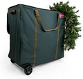 TreeKeeper [Multi Use Christmas Decoration Rolling Storage Bag] - Self Standing Container with ID Tag Holder for Easy Identification - Wheeled Garland Storage and Other Miscellaneous Decor Storage by TreeKeeperBags