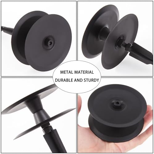 12PCS Metal Garden Hose Guide Spike, Hose Guides for Garden Heavy Duty, Cast Iron Garden Hose Guides for Outside, Rustproof Coated Hose Guide Stakes for Lawn & Yard, Plant & Flower Bed Protection - Image 5